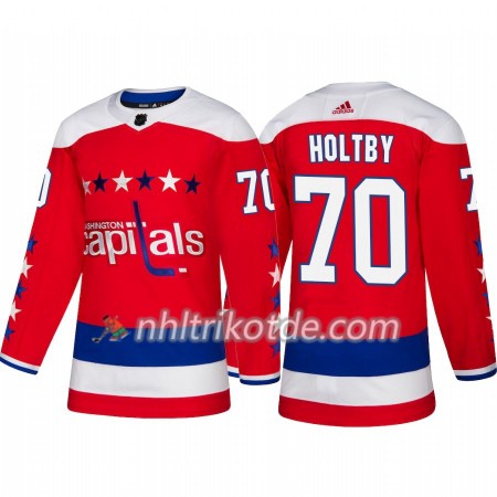 Washington Capitals Trikot Braden Holtby 70 Adidas Alternate 2018-19 Authentic - Herren